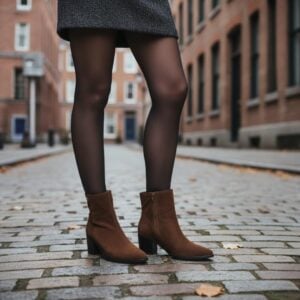 bota feminina cano curto via marte