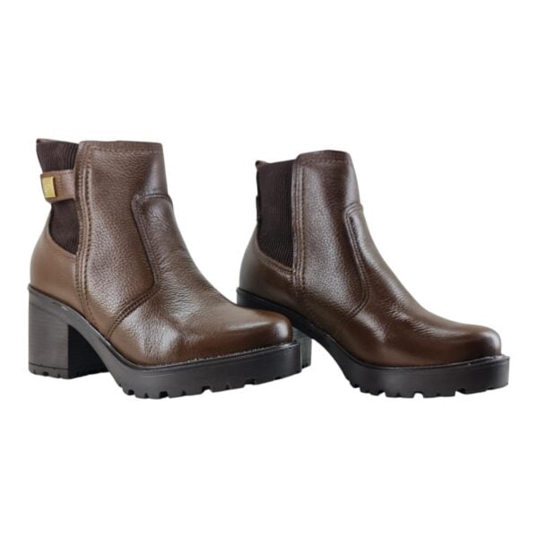 bota feminina cano curto pegada