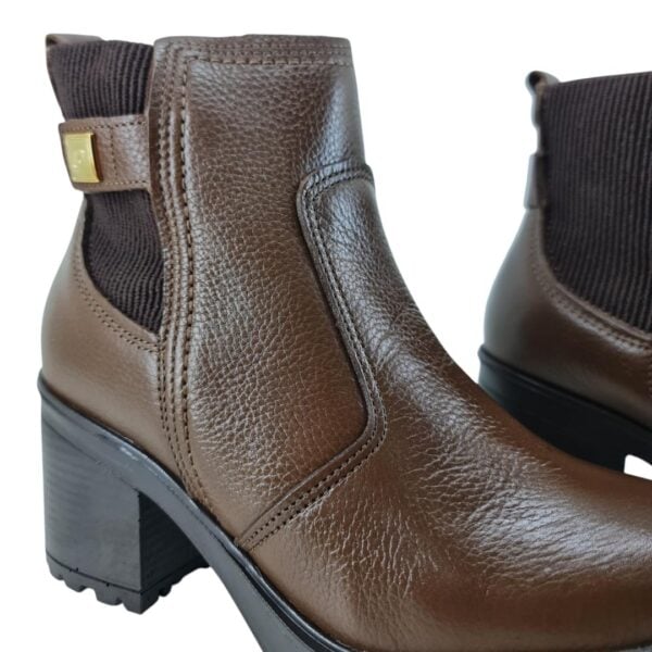 bota feminina cano curto pegada