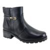 bota feminina cano curto pegada