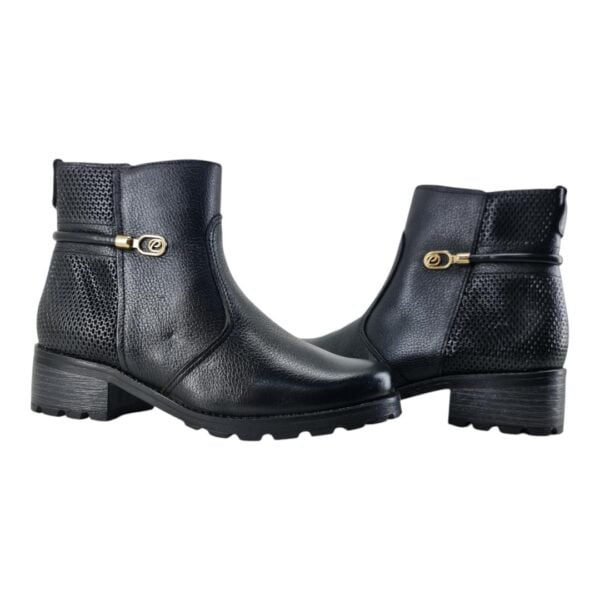 bota feminina cano curto pegada