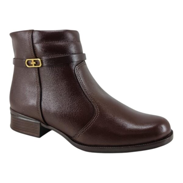 bota feminina cano curto pegada