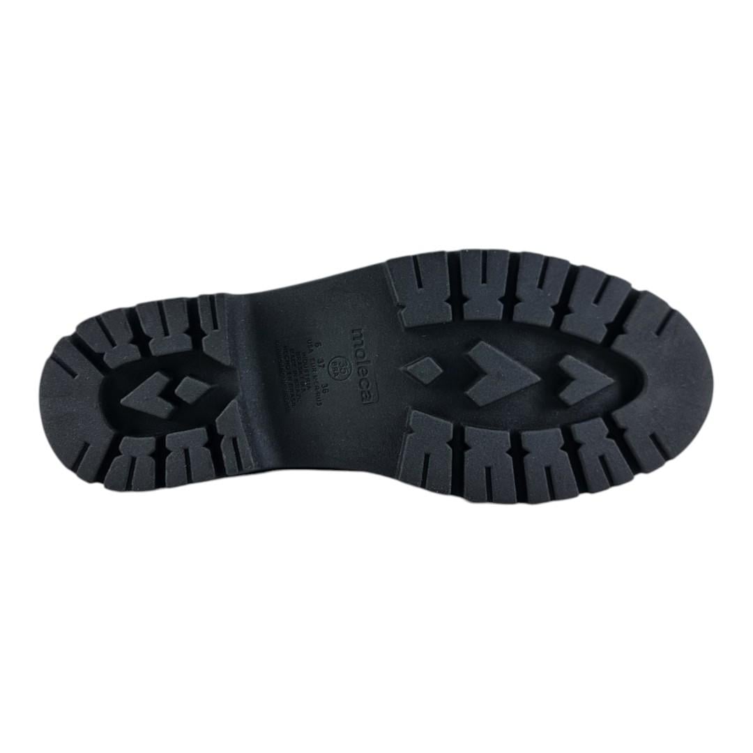 bota coturno feminino moleca PRETO