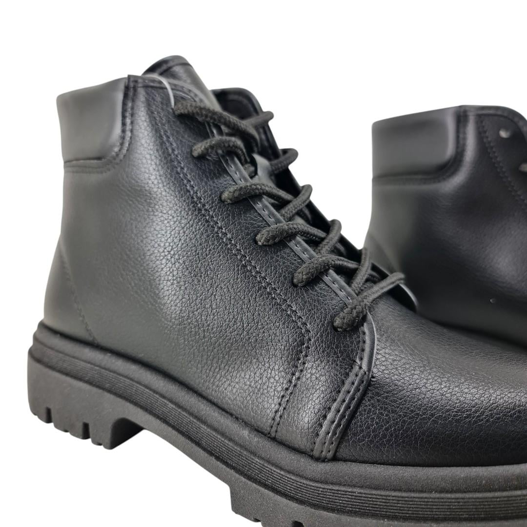 bota coturno feminino moleca PRETO