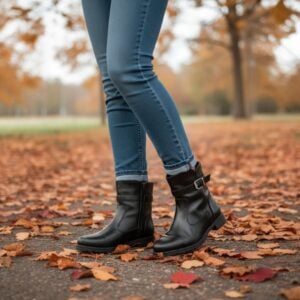 bota feminina cano curto mooncity
