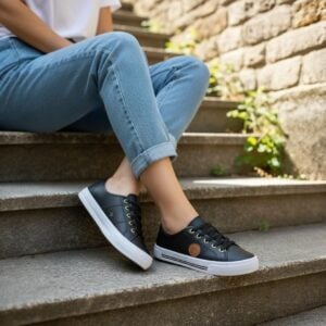 tênis casual feminino moleca