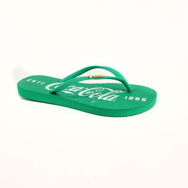 chinelo feminino coca cola