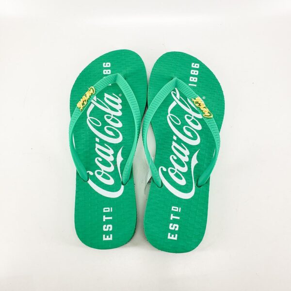chinelo feminino coca cola