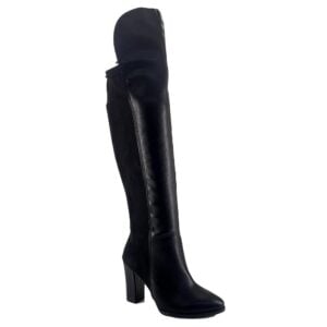 bota feminina cano longo beira rio