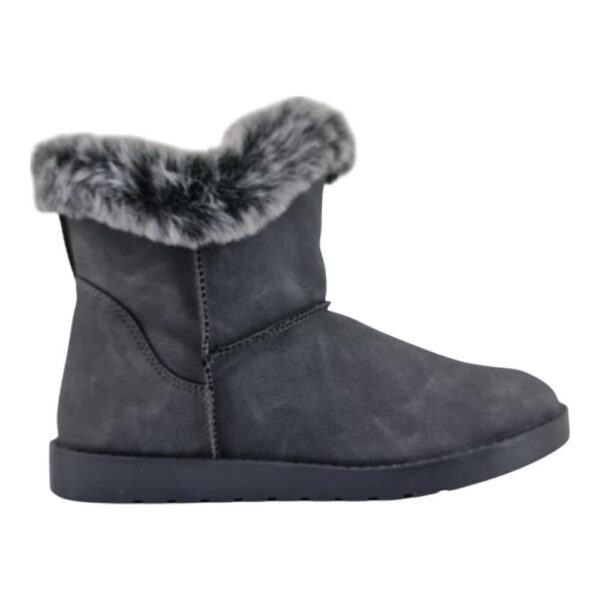 bota feminina cano curto mooncity com pele
