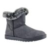 bota feminina cano curto mooncity com pele