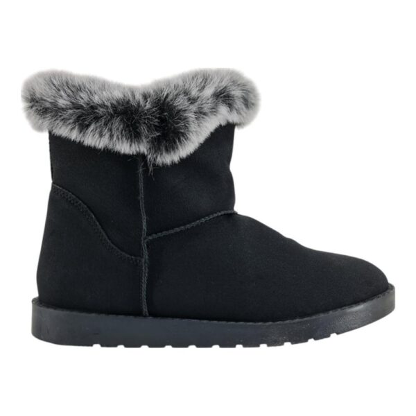 bota feminina cano curto mooncity com pele