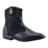 bota infantil menina molekinha preta