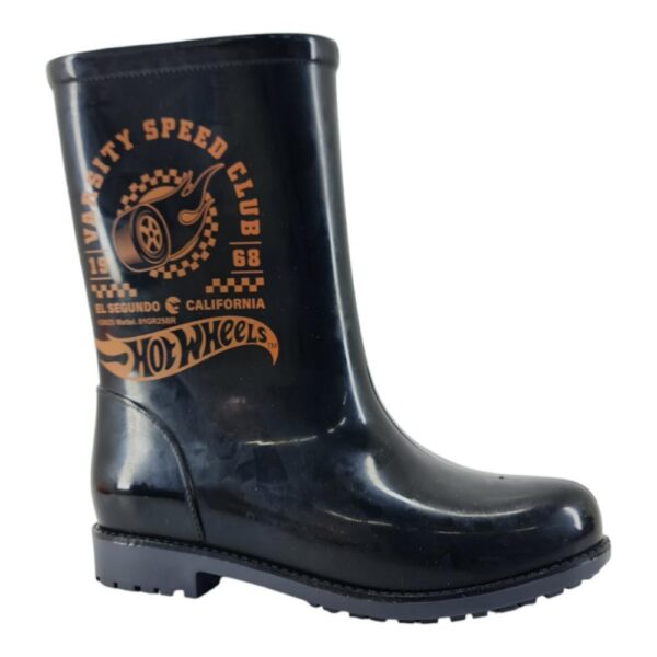 bota infantil menino borracha grendene hot weels