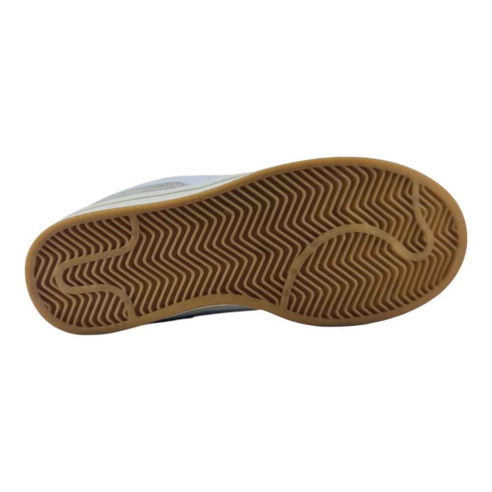 tênis masculino casual skate free time CIMENTO-BRANCO