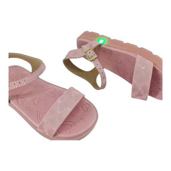 sandália infantil menina molekinha com led sandália infantil menina molekinha com led