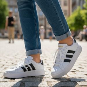 tênis casual feminino adidas streettalk bold