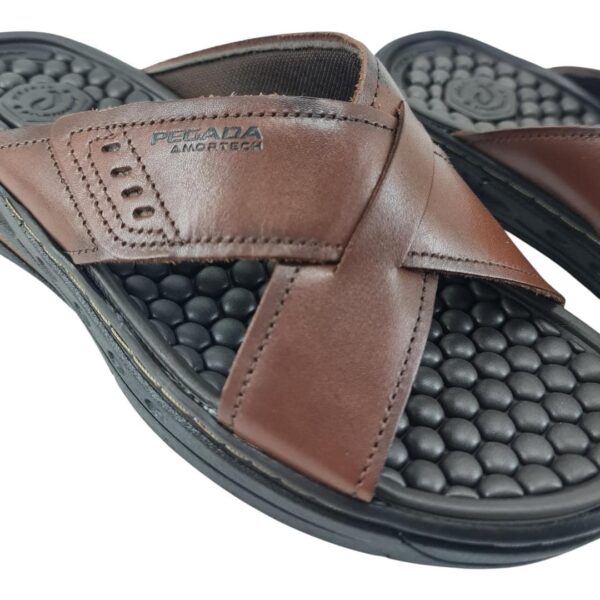 chinelo masculino pegada