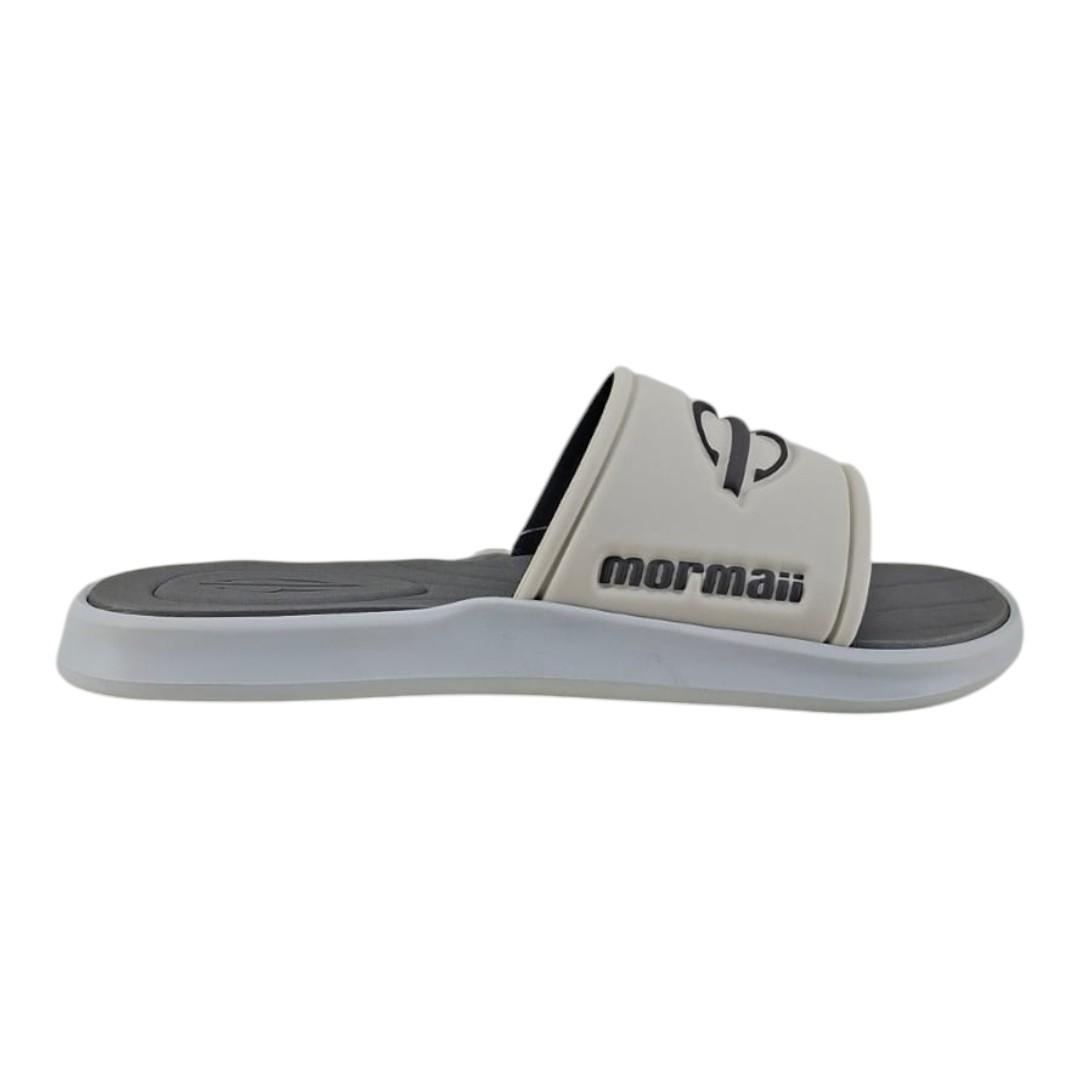 chinelo masculino mormaii BRANCO-CINZA