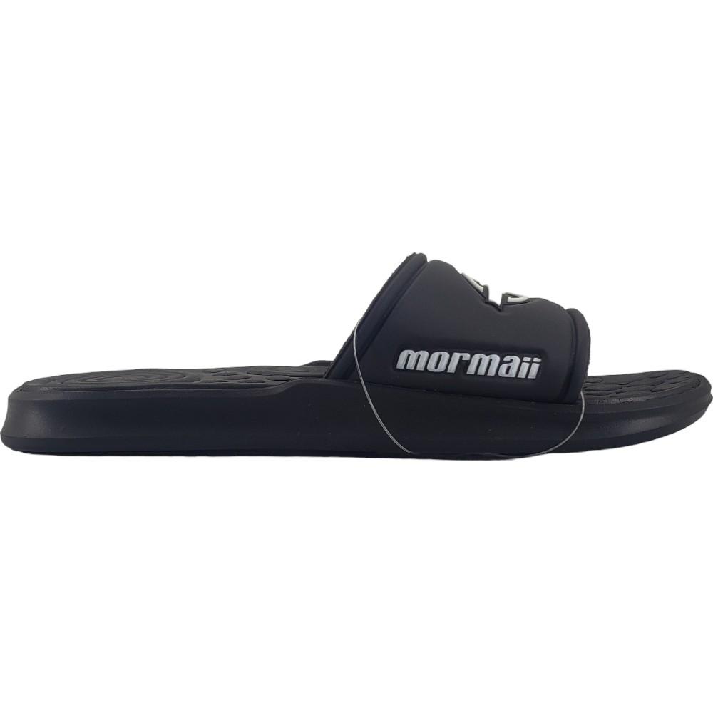 chinelo masculino mormaii PRETO-BRANCO