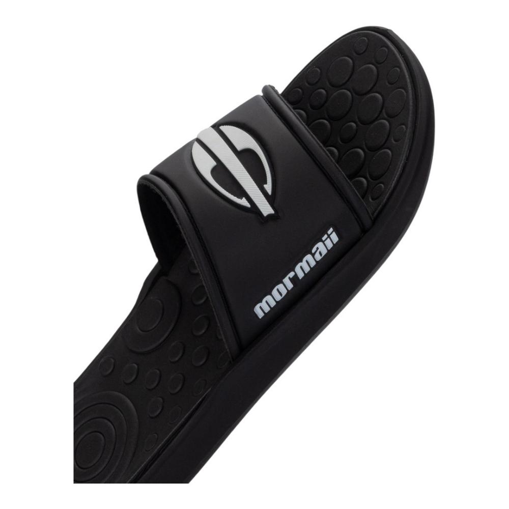 chinelo masculino mormaii PRETO-BRANCO